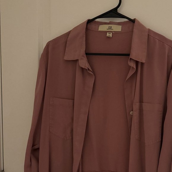 Pink Button down - Picture 2 of 10